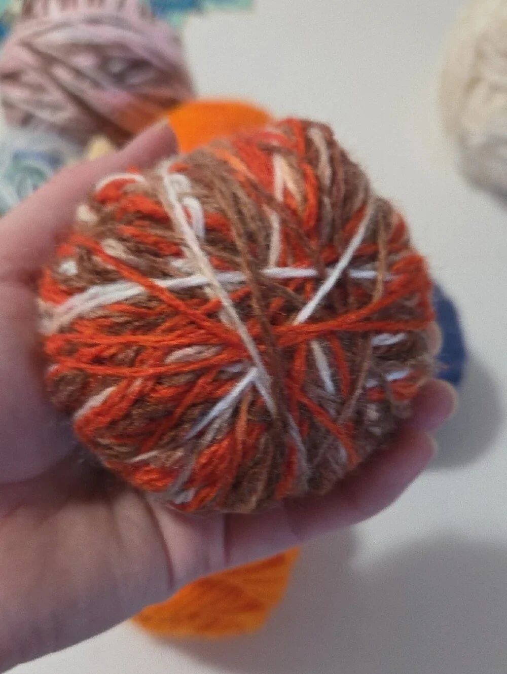 12 Assorted Multicolor Yarn Balls
